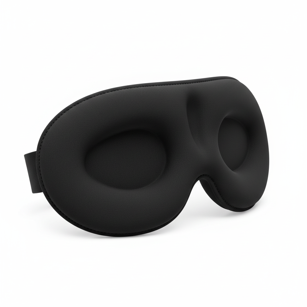 Eye Mask for Sleeping 3D Contoured Cup Blindfold Concave Molded Night Sleep Mask Block Out Light with Women Men