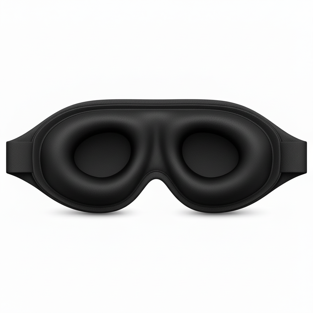 Eye Mask for Sleeping 3D Contoured Cup Blindfold Concave Molded Night Sleep Mask Block Out Light with Women Men