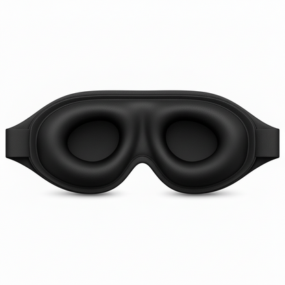 Eye Mask for Sleeping 3D Contoured Cup Blindfold Concave Molded Night Sleep Mask Block Out Light with Women Men